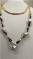 Necklace Rajola Woman in Semiprecious stones Perla 54-501-2L - 54-501-2L